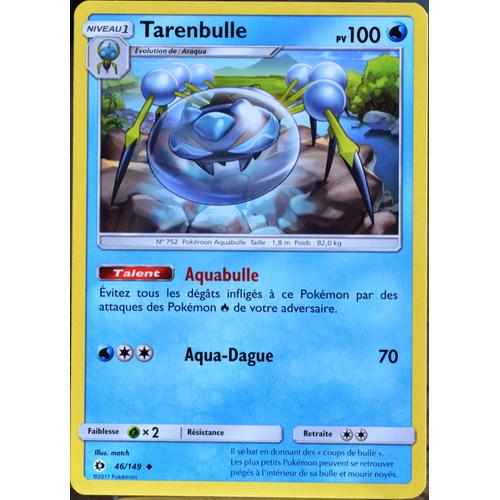 Carte Pokémon 46/149 Tarenbulle 100 Pv Sm1 - Soleil Et Lune Neuf Fr