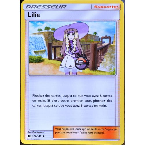 Carte Pokémon 122/149 Lilie Sm1 - Soleil Et Lune Neuf Fr