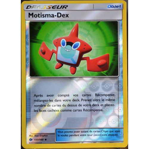 Carte Pokémon 131/149 Motisma-Dex - Reverse Sm1 - Soleil Et Lune Neuf Fr
