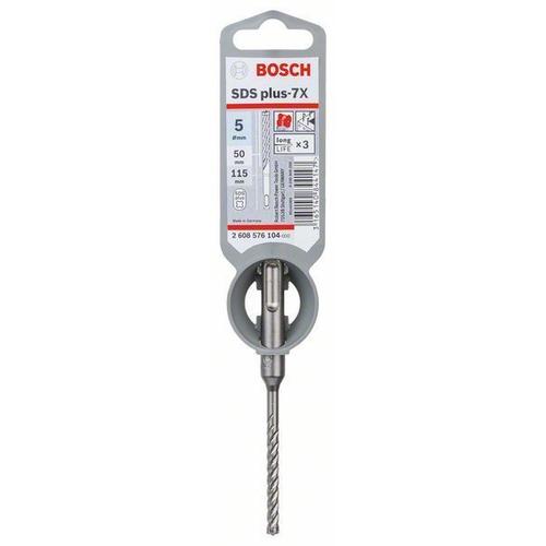 Bosch Forets SDS-plus-7X pour perforateur 5,5 x 50 x 115 mm 2608576110