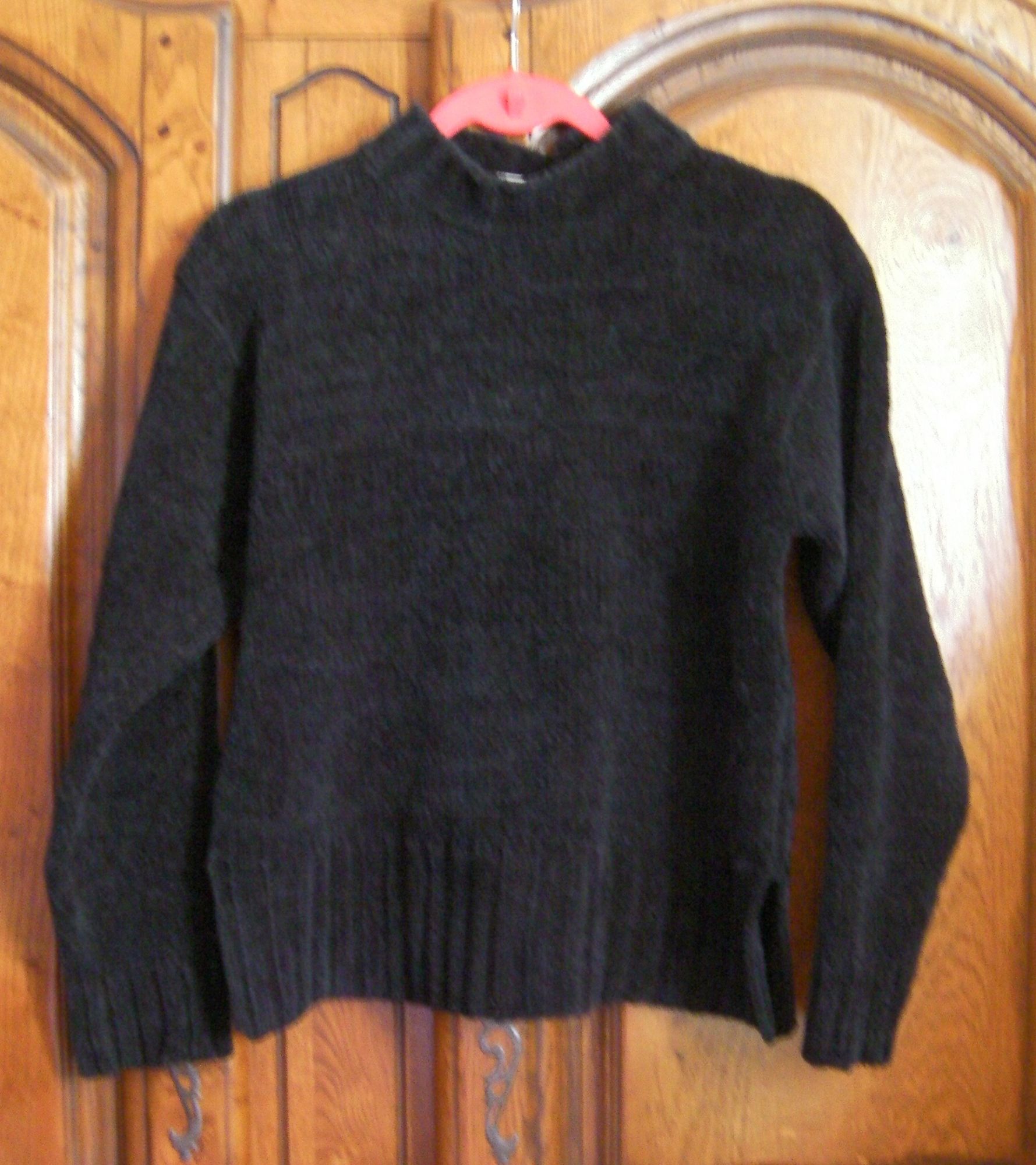 Pull Noir Kiabi - Taille 14 Ans