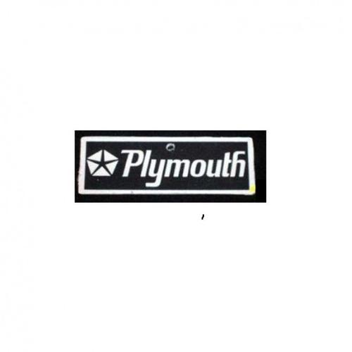 Désodorisant Plymouth Logo Rect Auto Universel