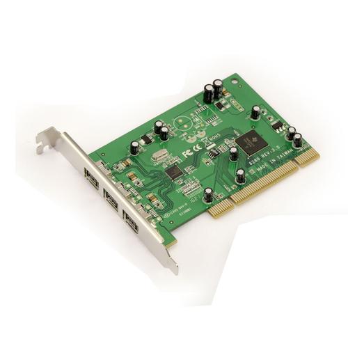 Carte PCI FireWire 3 ports - IEEE 1394b (FireWire 800) Chipset TEXAS INSTRUMENT SN082AA2