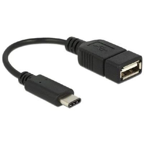 Delock - Adaptateur USB - 24 pin USB-C (M) pour USB (F) - USB 2.0 - 15 cm - noir