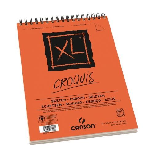Bloc Xl Croquis 14.8x21 A5 90g 60 Feuilles
