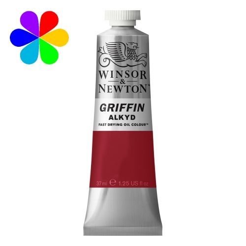 Huile Griffin 37ml Rouge De Cadmium Foncé