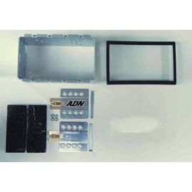 Ca-Hm-Mit.009 - Kit De Montage 2 Din Noir Piano Mitsubishi L200/Outlander