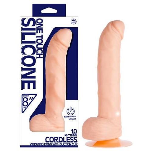 Gode Vibrant En Forme De Penis One Touch 8 - 22cm