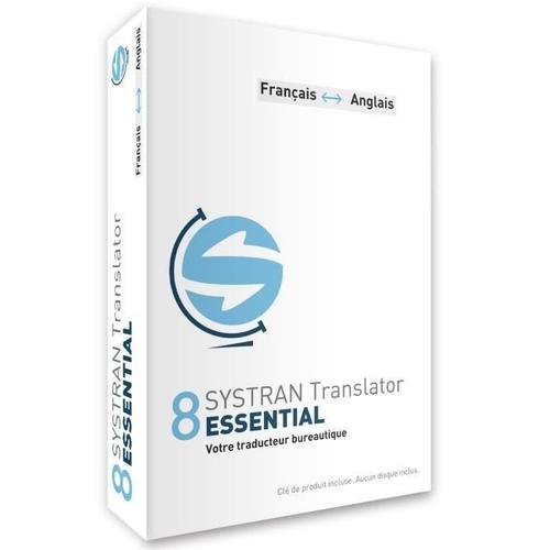 Systran Translator Essential Pack French-English - (V. 8) - Version Boîte - 1 Utilisateur - Win)