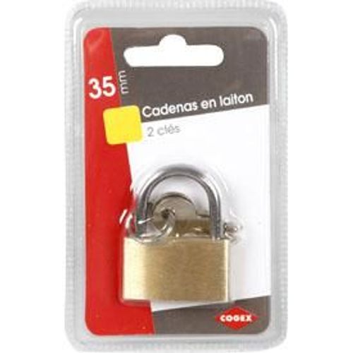 Cadenas 35mm + 2 cles COGEX