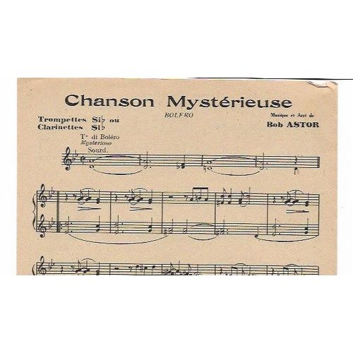 Chanson Mystérieuse - Revoir Mon Pays