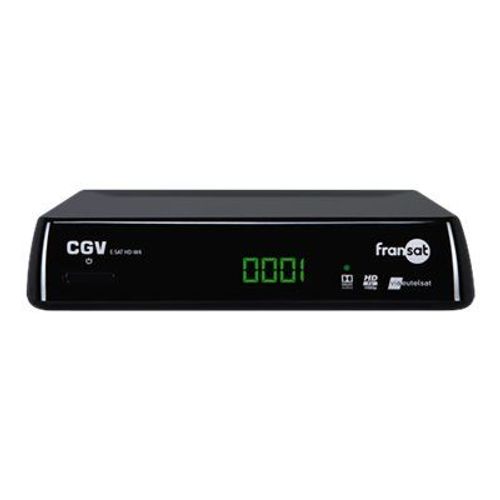 CGV E-Sat HD-W4 - Récepteur de télévision par satellite - FRANSAT