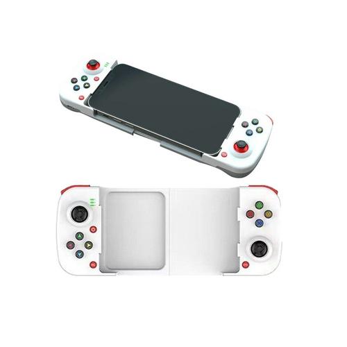 Manette De Jeu Sans Fil Bluetooth 5.0 Pour Téléphone Portable, Contrôleur De Jeu Pour Ps/Switch-Blanc