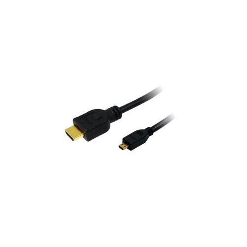 LogiLink High Speed with Ethernet - Câble HDMI avec Ethernet - HDMI mâle pour 19 pin micro HDMI Type D mâle - 1 m