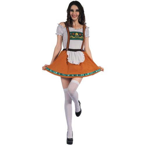 Déguisement Bavaroise Marron Femme - Taille: M
