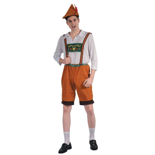 Déguisement Bavarois Marron Homme - Taille: Xl