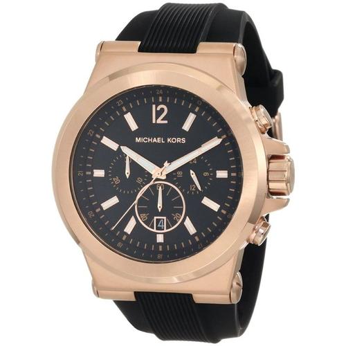 Montre Homme Michael Kors Mk8184 Dylan Noir & Or Rosé