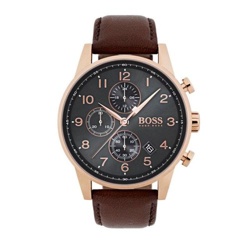 Montre Homme Hugo Boss Navigator 1513496 Brun