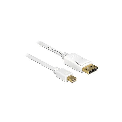DeLOCK câble mini DisplayPort St  DP St 5,0 m blanc