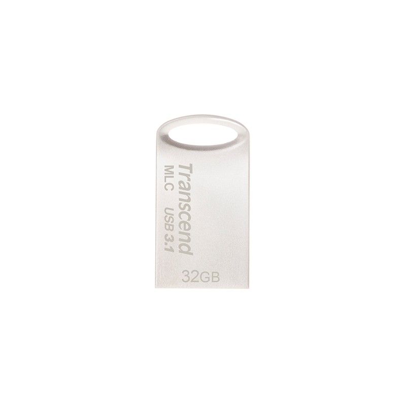 Transcend JetFlash 720 - Clé USB - 32 Go - USB 3.1 - argent