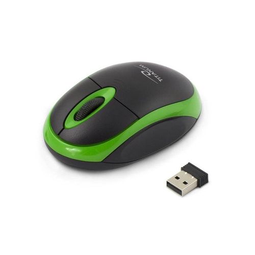 Souris sans fil Esperanza Titanum Vulture 3D TM116G (Noir/Vert)