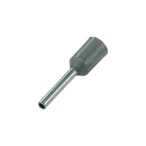 Embout Simple D'extrémité De Cble Vogt Verbindungstechnik 490208 0.75 Mm² 8 Mm Partiellement Isolé Gris 100 Pcs