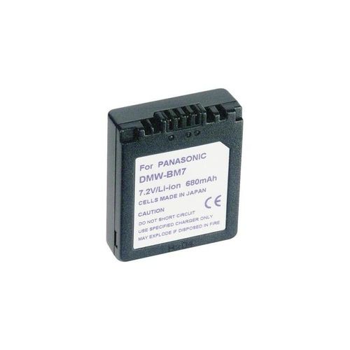 energy batterie rechargeable Appareil photo VTG CGA-S002/DMW-BM7 LiIon 7,4 V 680 mAh