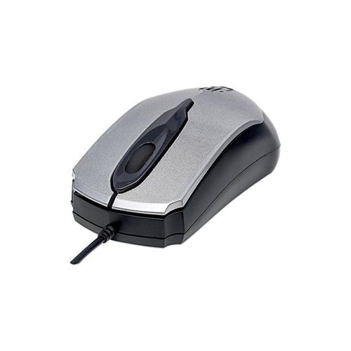 MANHATTAN 179423 Edge Optical USB Mouse (Gray/Black)