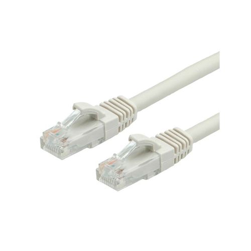 VALUE - Cordon de raccordement - RJ-45 (M) pour RJ-45 (M) - 1.5 m - UTP - CAT 6 - sans halogène, moulé, bloqué - gris