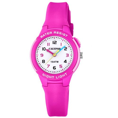 Montre Calypso Silicone Rose K6069/1 -100 Mètres