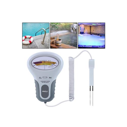 Moniteur de niveau de chlore Kit numérique de piscine testeur de qualité de l'eau