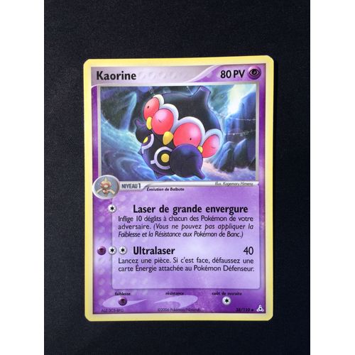 Kaorine 38/110 Set Ex Fantômes Holon Fr