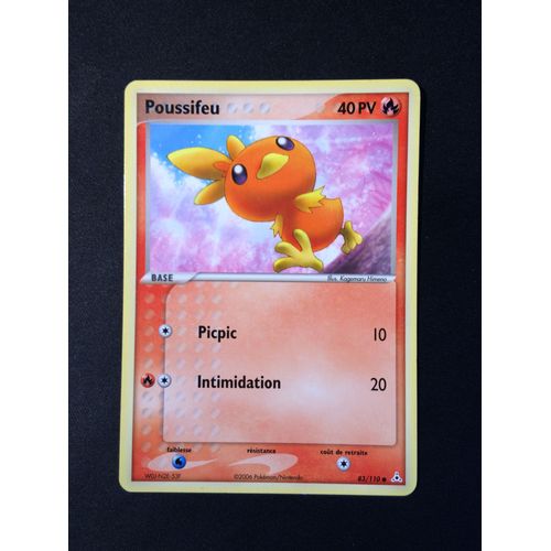 Poussifeu 83/110 Set Ex Fantômes Holon Fr