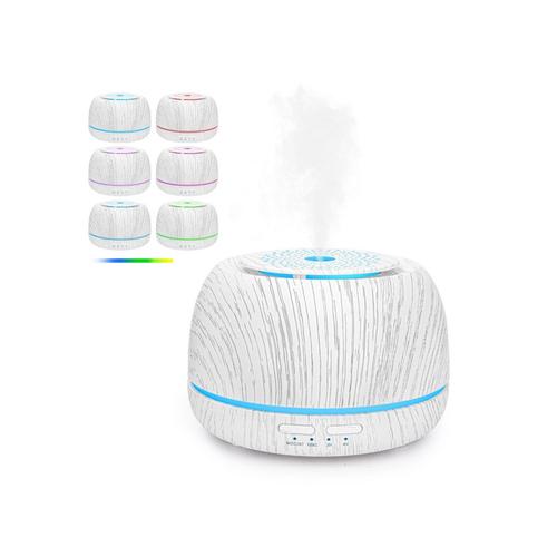 Diffuseur D'huile Essentielle 300ml Diffuseur D'aromathérapie Mini Humidificateur - Blanc