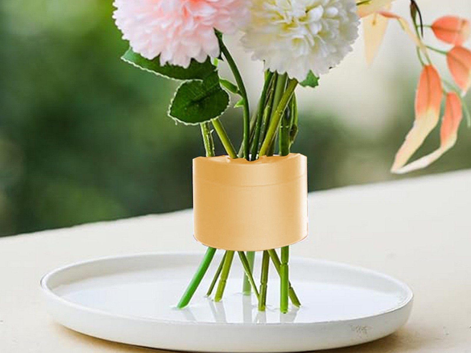 Support de Tige d'Ikebana en Spirale pour Vases Support d'ar... - 3