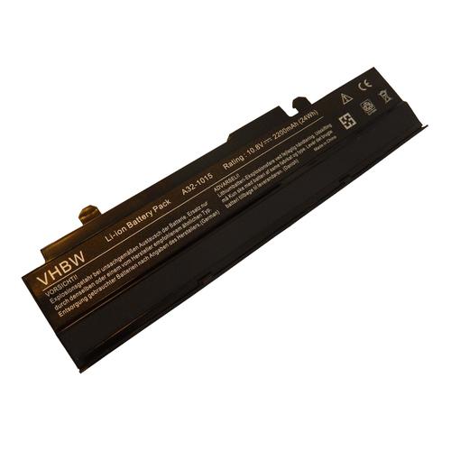 vhbw Li-Ion batterie 2200mAh (10.8V) noire pour notebook, ordinateur portable Asus Eee PC 1215B, 1215N comme A32-1015, A31-1015, AL31-1015, PL32-1015