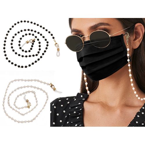 2x Chaîne De Masque, Chaînes De Lunettes, Porte-Collier De Lunettes De Soleil, Lanière