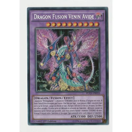 Yu-Gi-Oh! - Fuen-Fr010 - Dragon Fusion Venin Avide - Secret Rare