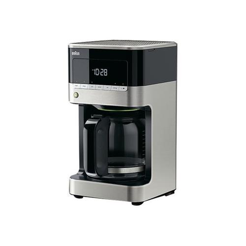 Braun PurAroma 7 KF 7120 - Cafetière - 12 tasses - inox/noir