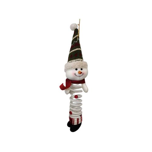 Poupée en peluche bonhomme de neige, balançoire de noël, 1 pièce, décor pendentif d'arbre de noël