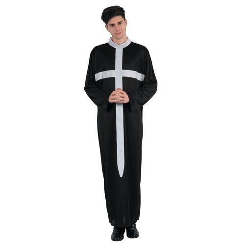 Déguisement Prêtre Croix Blanche Homme M / L