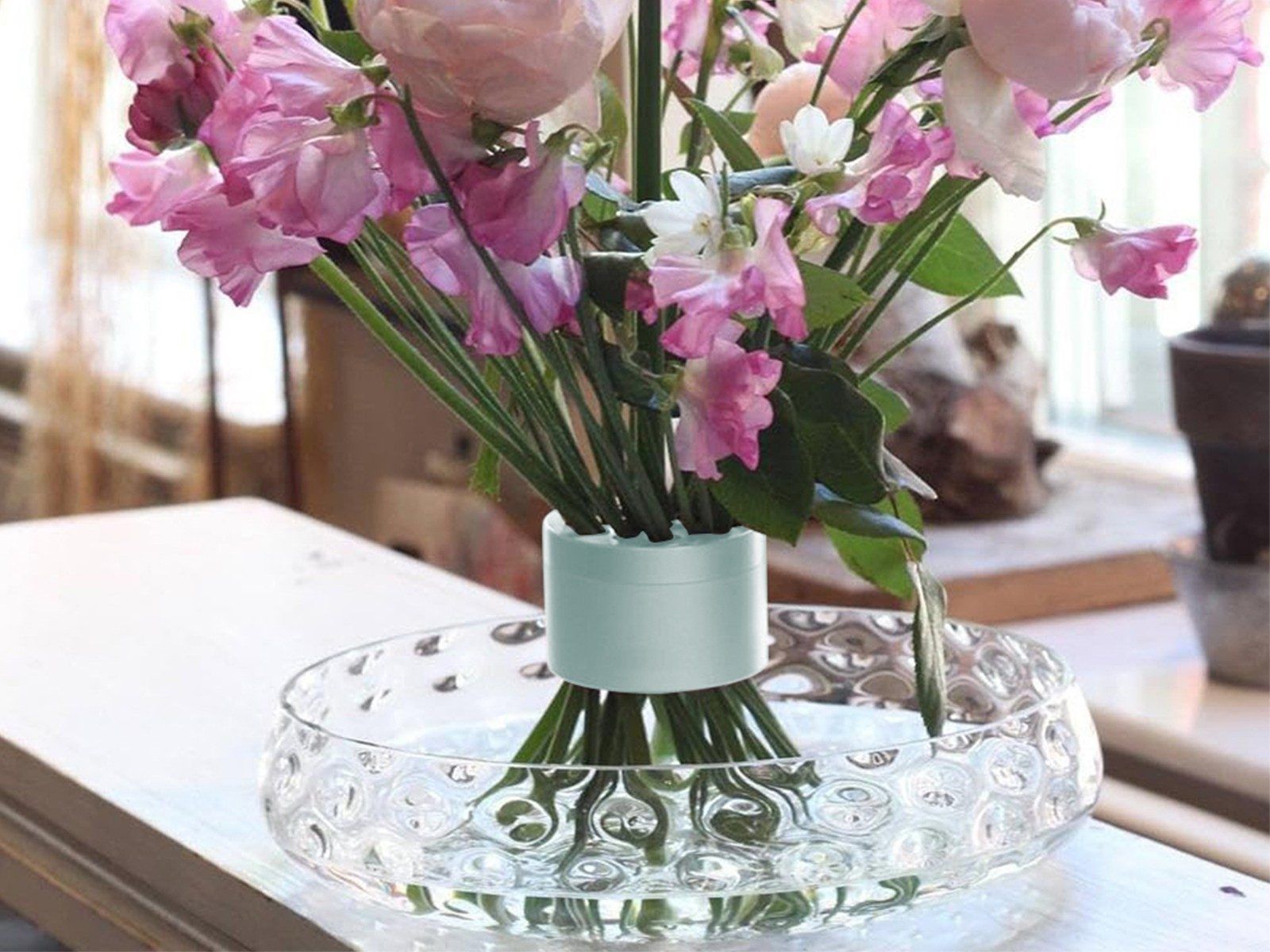 Support de tige d'ikebana en spirale pour vases, support d'a... - 3
