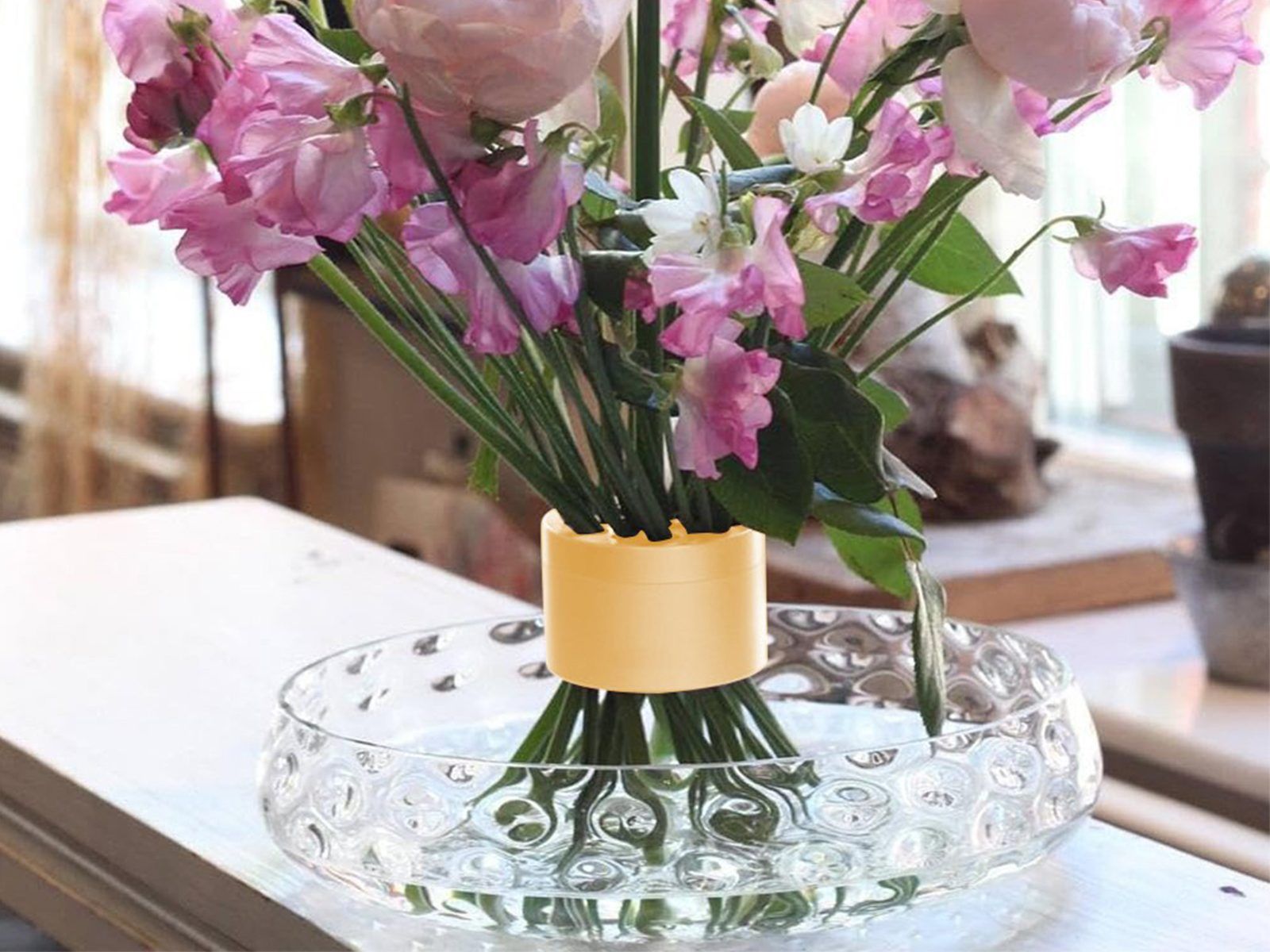 Support de tige d'ikebana en spirale pour vases, support d'a... - 3