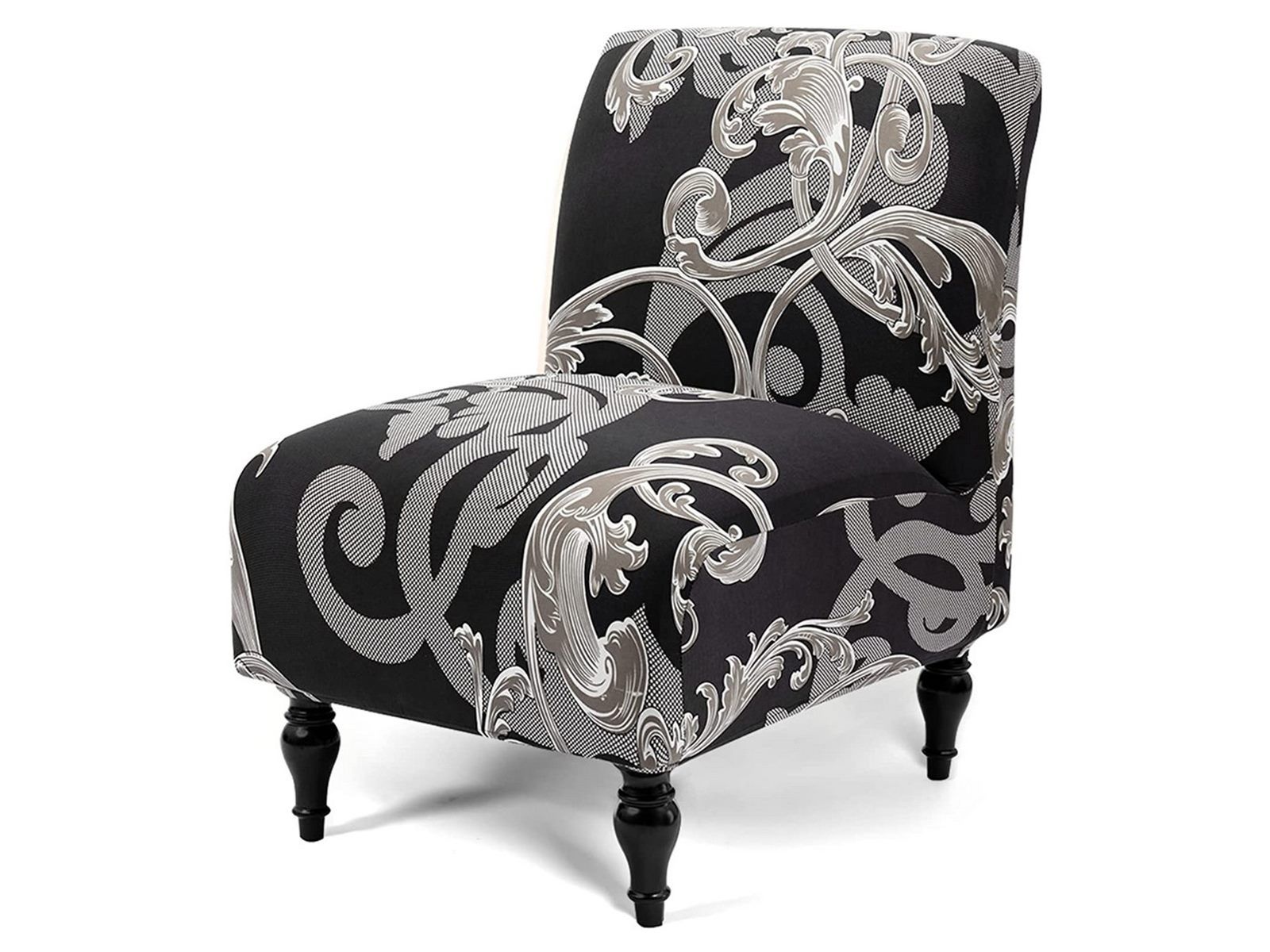 Housse De Chaise D'appoint Extensible Sans Accoudoirs, Lavab...