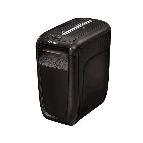 Fellowes 60cs 4606101 Destructeur De Documents Coupe Croisée 10 Feuilles Noir