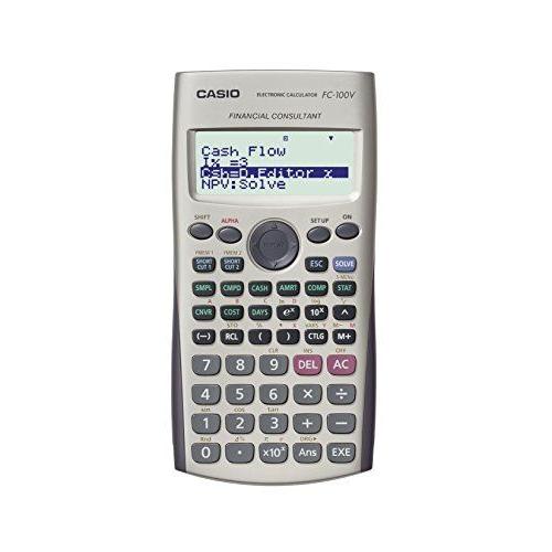 Calculatrice financière Casio FC 100V