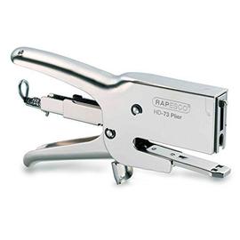 Rapesco Hd-73 Pince Agrafeuse Grande Capacité En Métal (Agrafes 73 / 6-12 Mm) Chrome