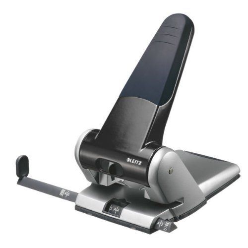 Leitz Duax 51800195 Perforateur 2 Trous Capacité-65 Feuilles - Noir
