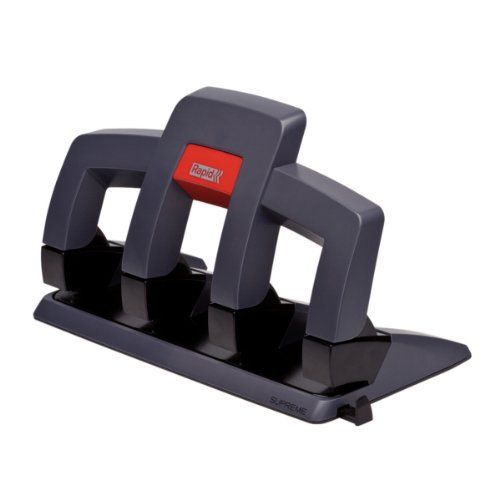 Rapid Agrafage Sp 34 24845701 Perforateur 4 Trous Capacité-30 Feuilles - Gris/Noir