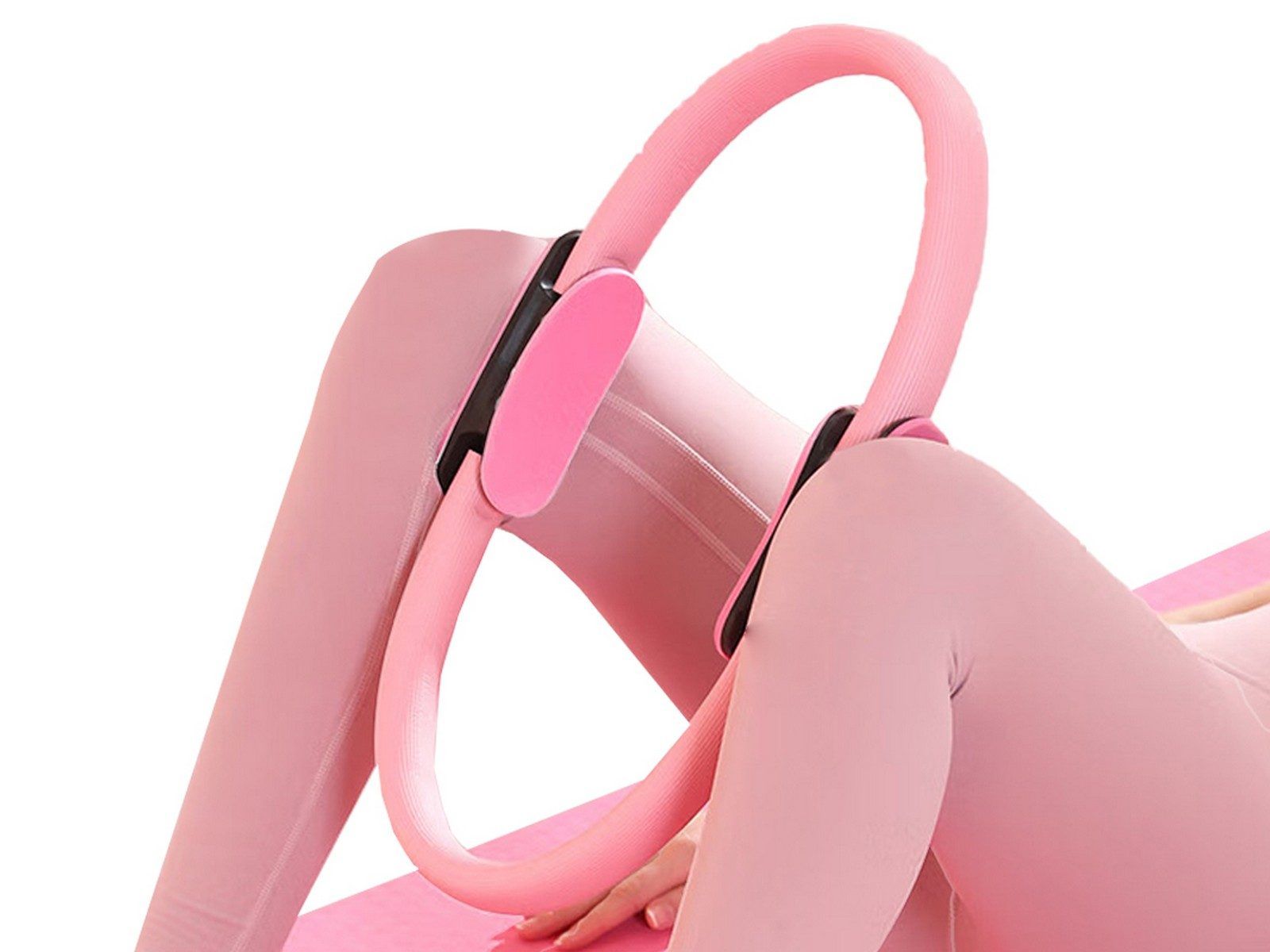 Anneau De Pilates Rose, Outil D'entranement De Rsistance, ... - 5